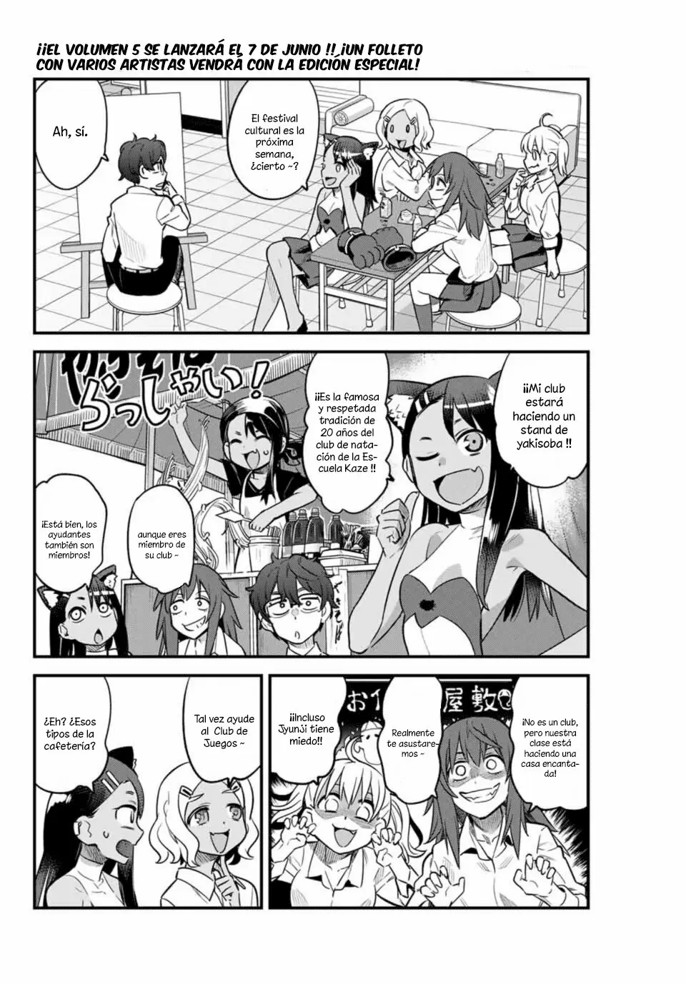 Please don't bully me, Nagatoro capítulo 38, página 5