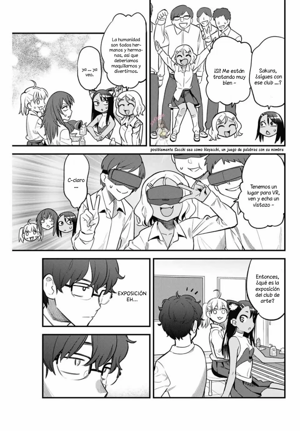 Please don't bully me, Nagatoro capítulo 38, página 6