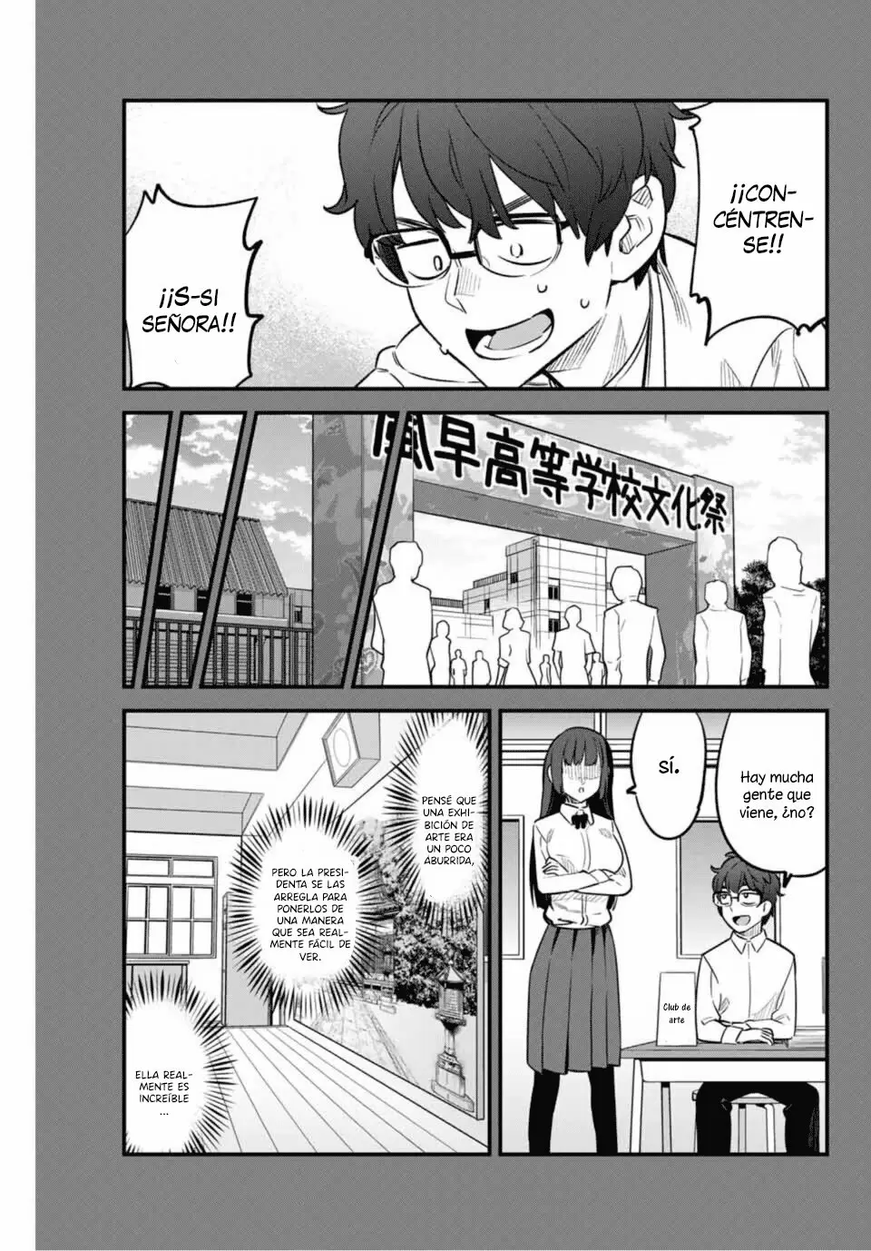 Please don't bully me, Nagatoro capítulo 38, página 8