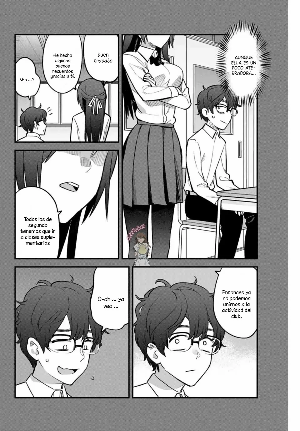 Please don't bully me, Nagatoro capítulo 38, página 9