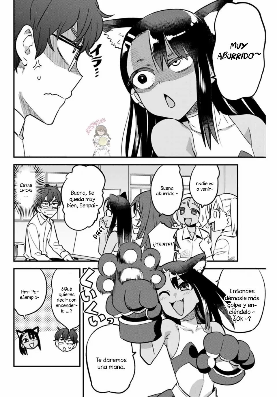Please don't bully me, Nagatoro capítulo 38, página 11