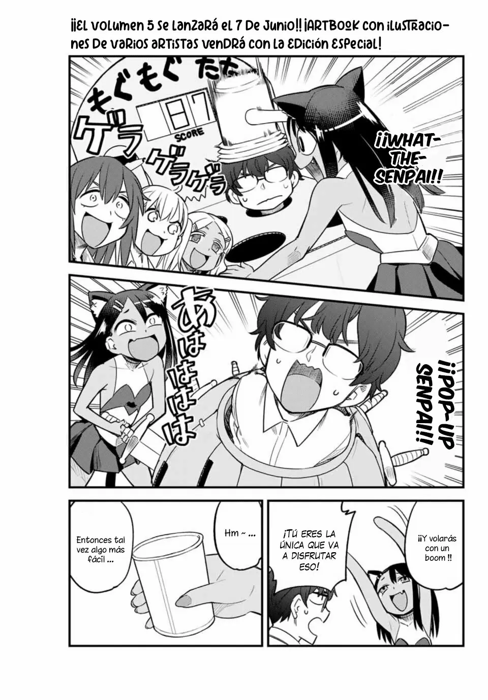 Please don't bully me, Nagatoro capítulo 38, página 12