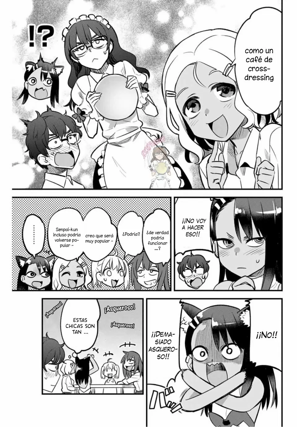 Please don't bully me, Nagatoro capítulo 38, página 14
