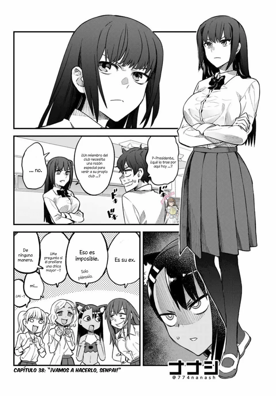 Please don't bully me, Nagatoro capítulo 39, página 5