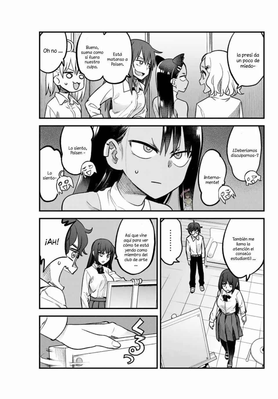 Please don't bully me, Nagatoro capítulo 39, página 8