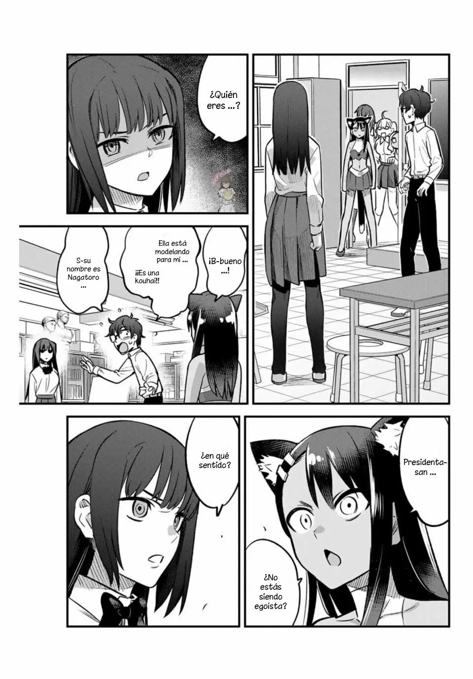 Please don't bully me, Nagatoro capítulo 39, página 12
