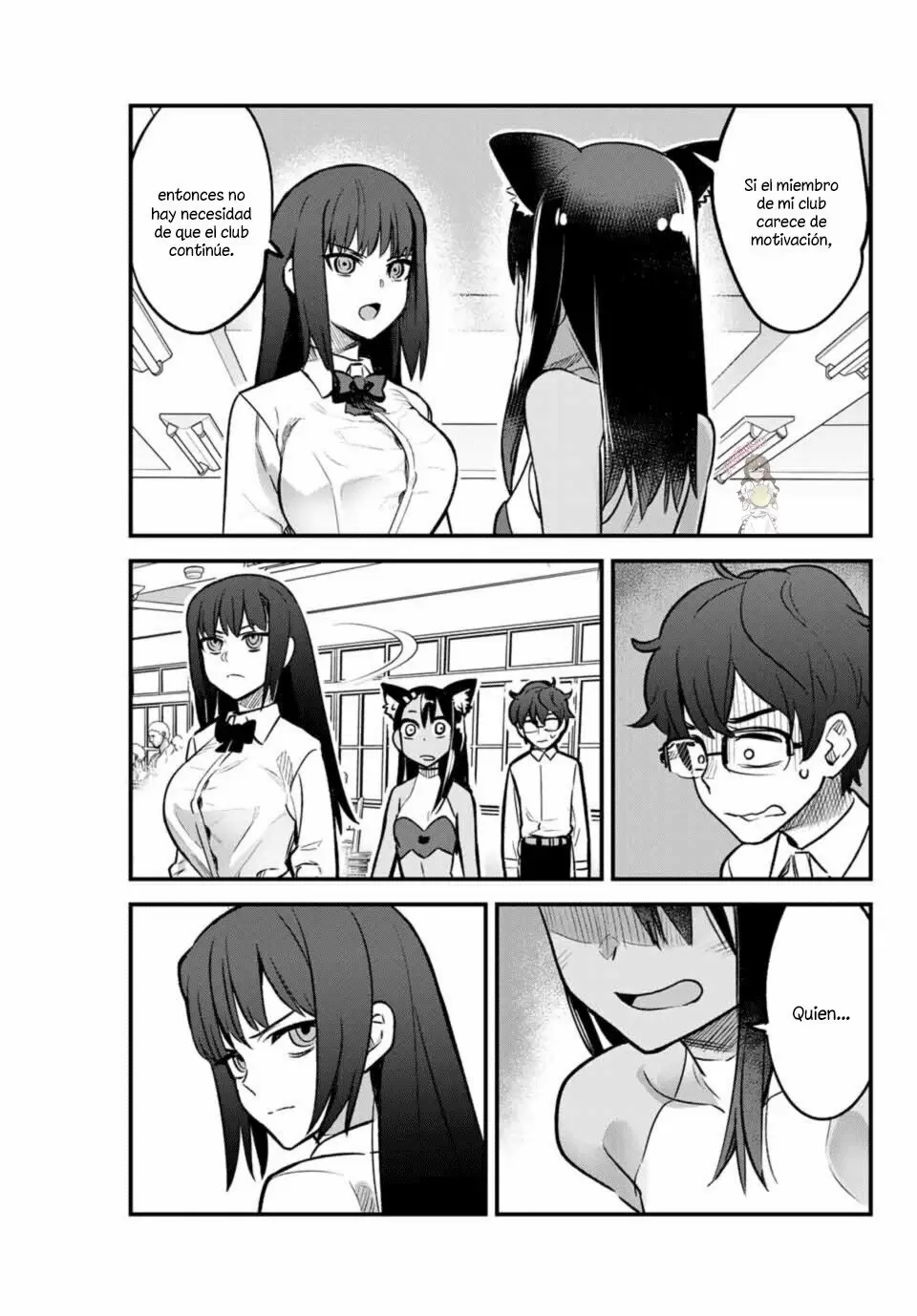 Please don't bully me, Nagatoro capítulo 39, página 14