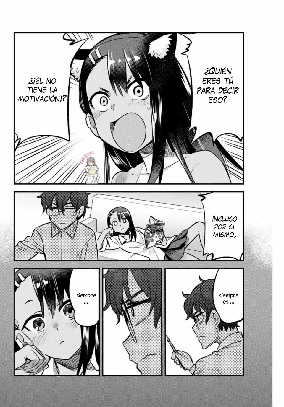 Please don't bully me, Nagatoro capítulo 39, página 15