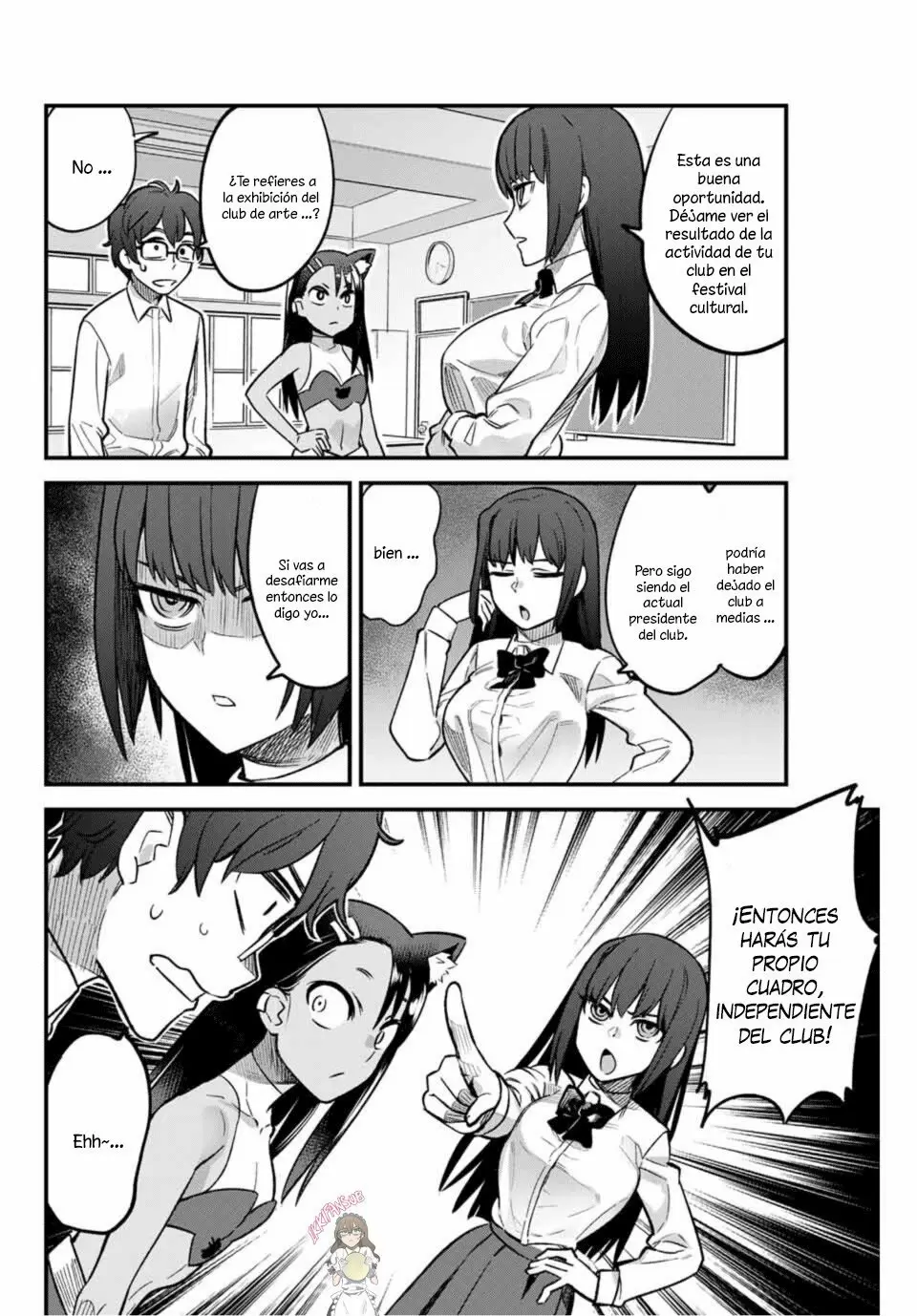 Please don't bully me, Nagatoro capítulo 39, página 17