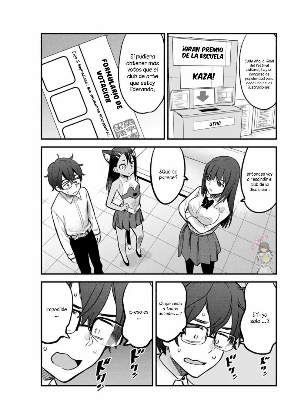 Please don't bully me, Nagatoro capítulo 39, página 18