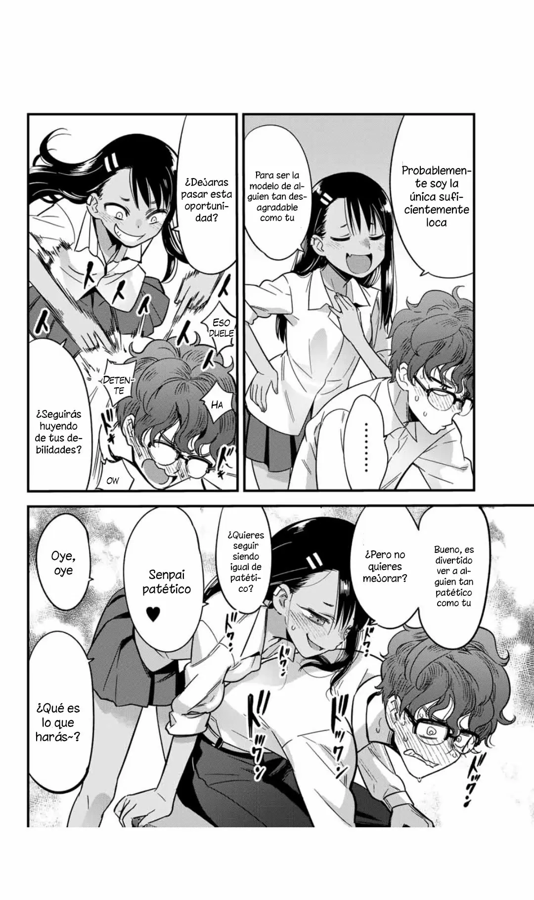 Please don't bully me, Nagatoro capítulo 4.5, página 5