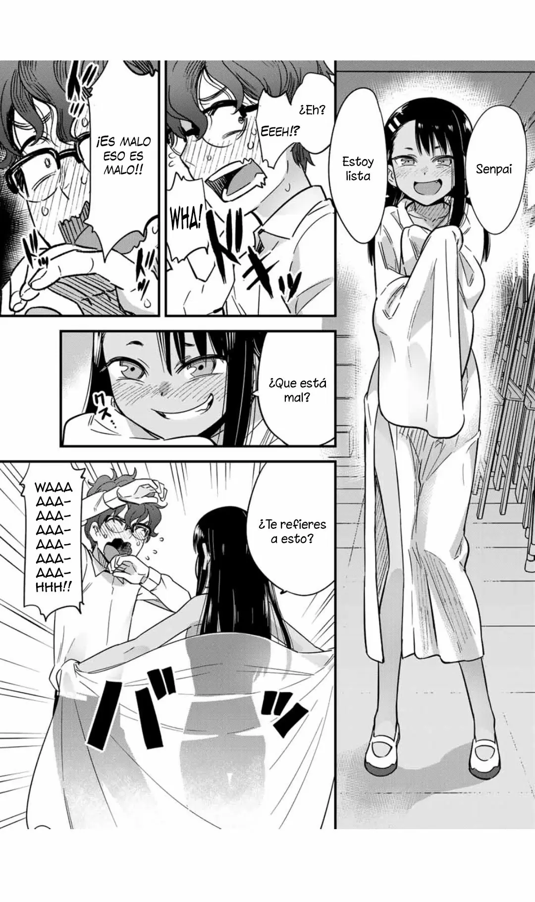Please don't bully me, Nagatoro capítulo 4.5, página 8
