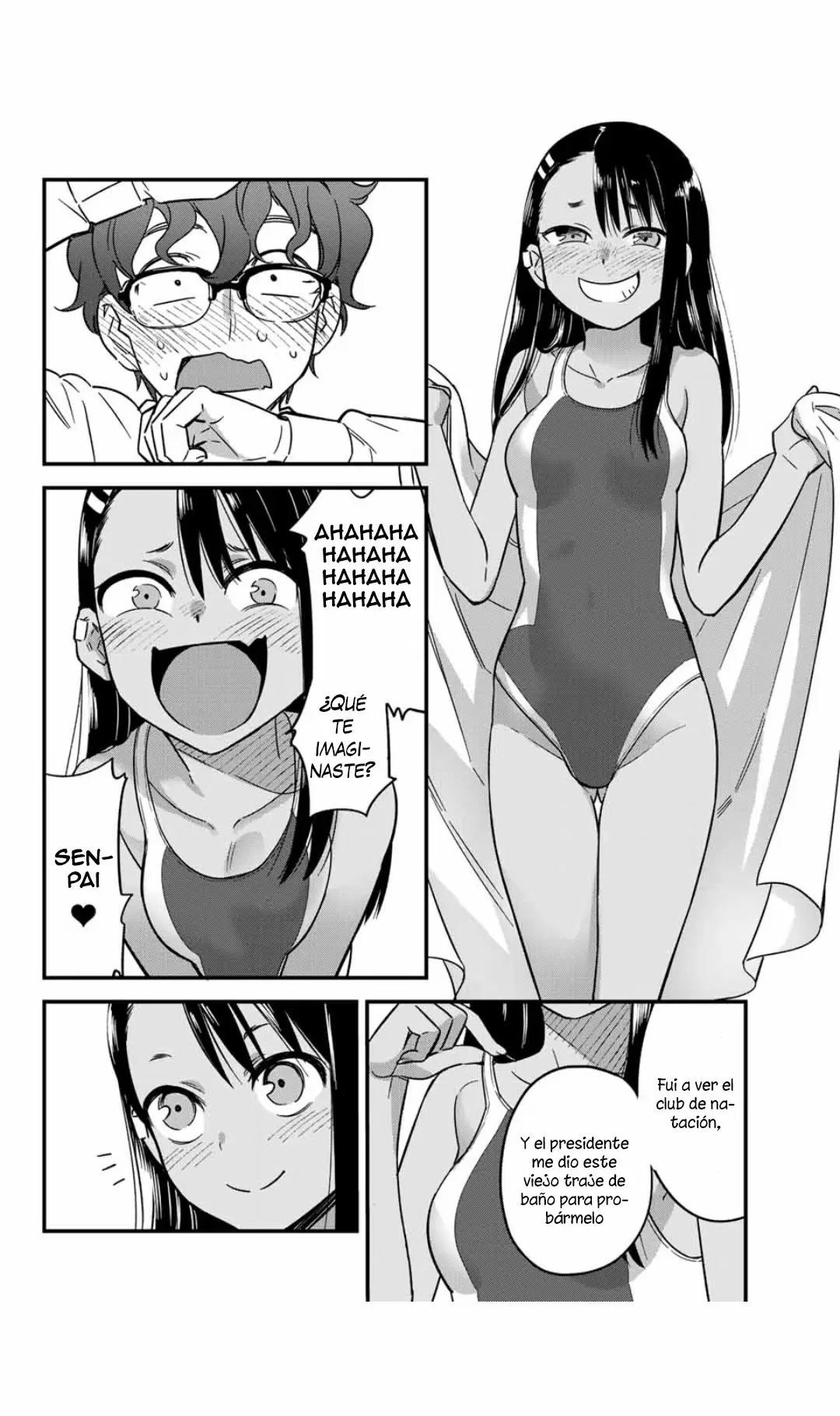 Please don't bully me, Nagatoro capítulo 4.5, página 9