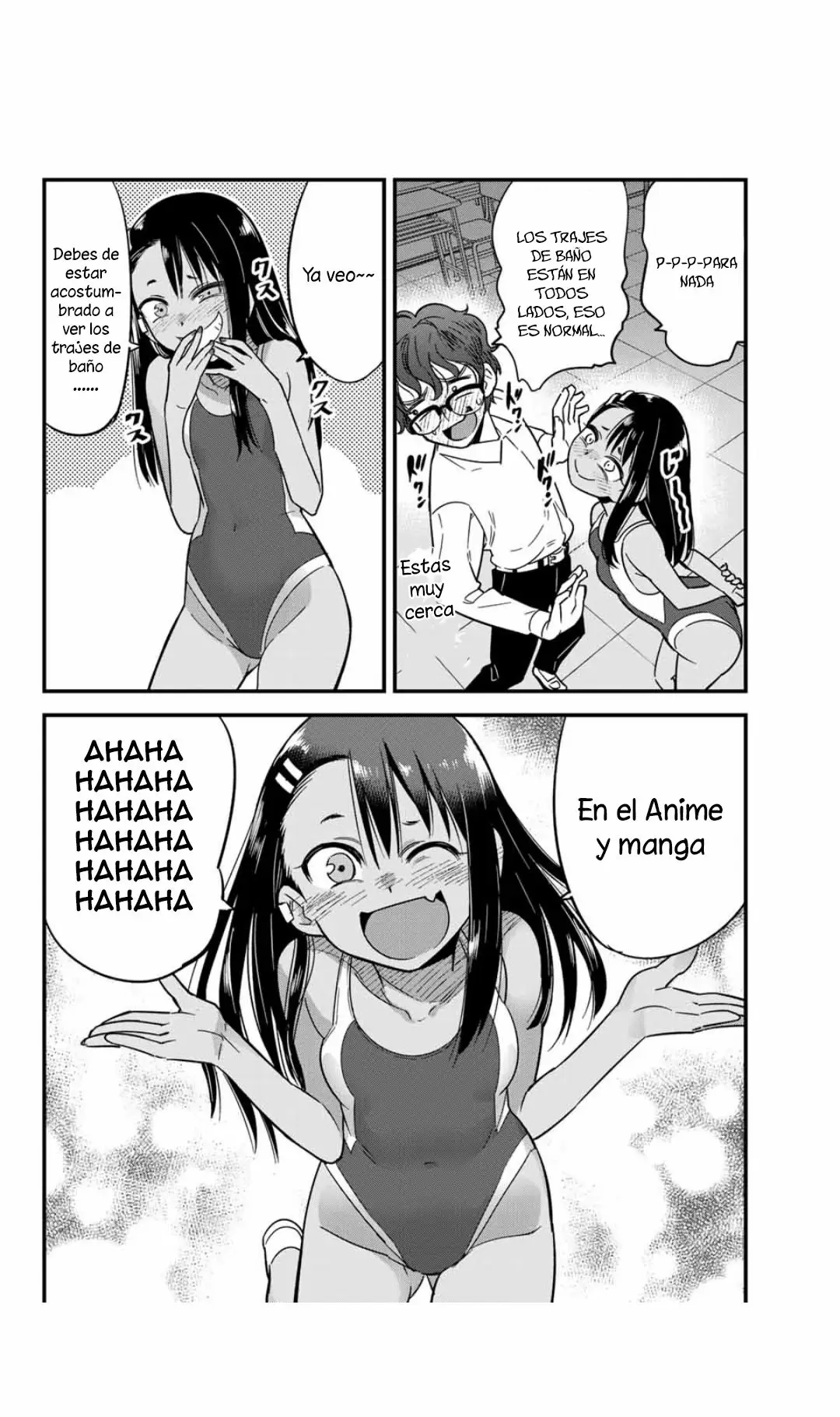 Please don't bully me, Nagatoro capítulo 4.5, página 11