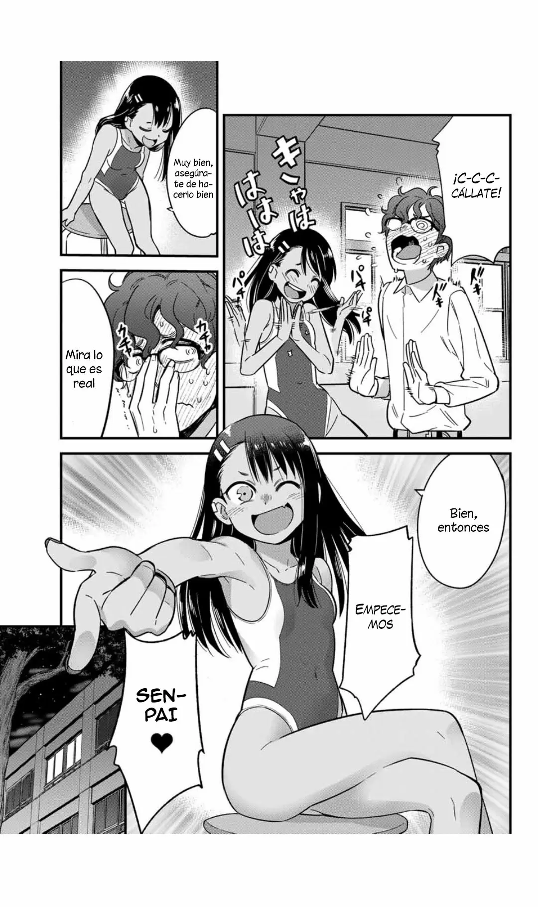 Please don't bully me, Nagatoro capítulo 4.5, página 12