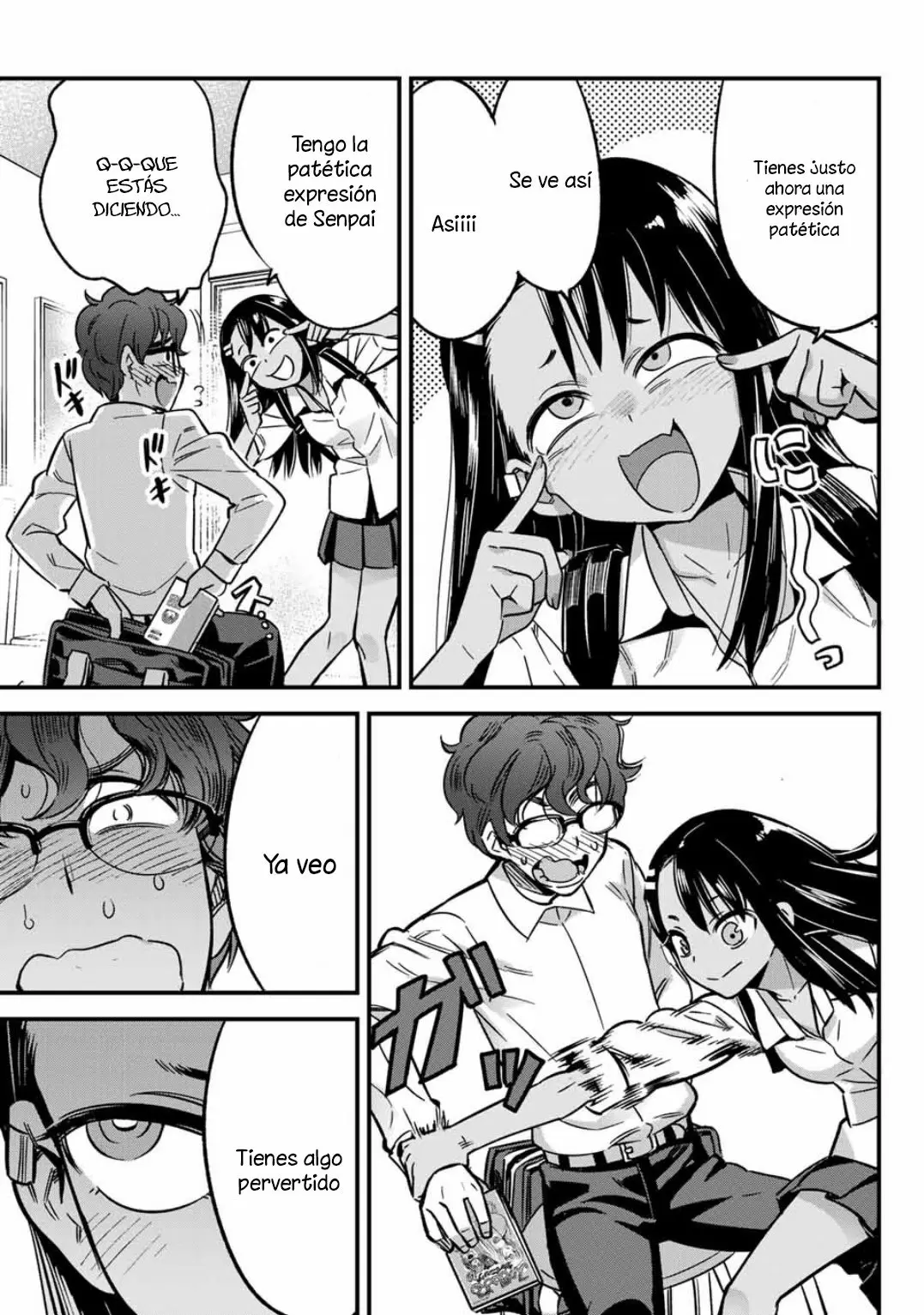 Please don't bully me, Nagatoro capítulo 4, página 4