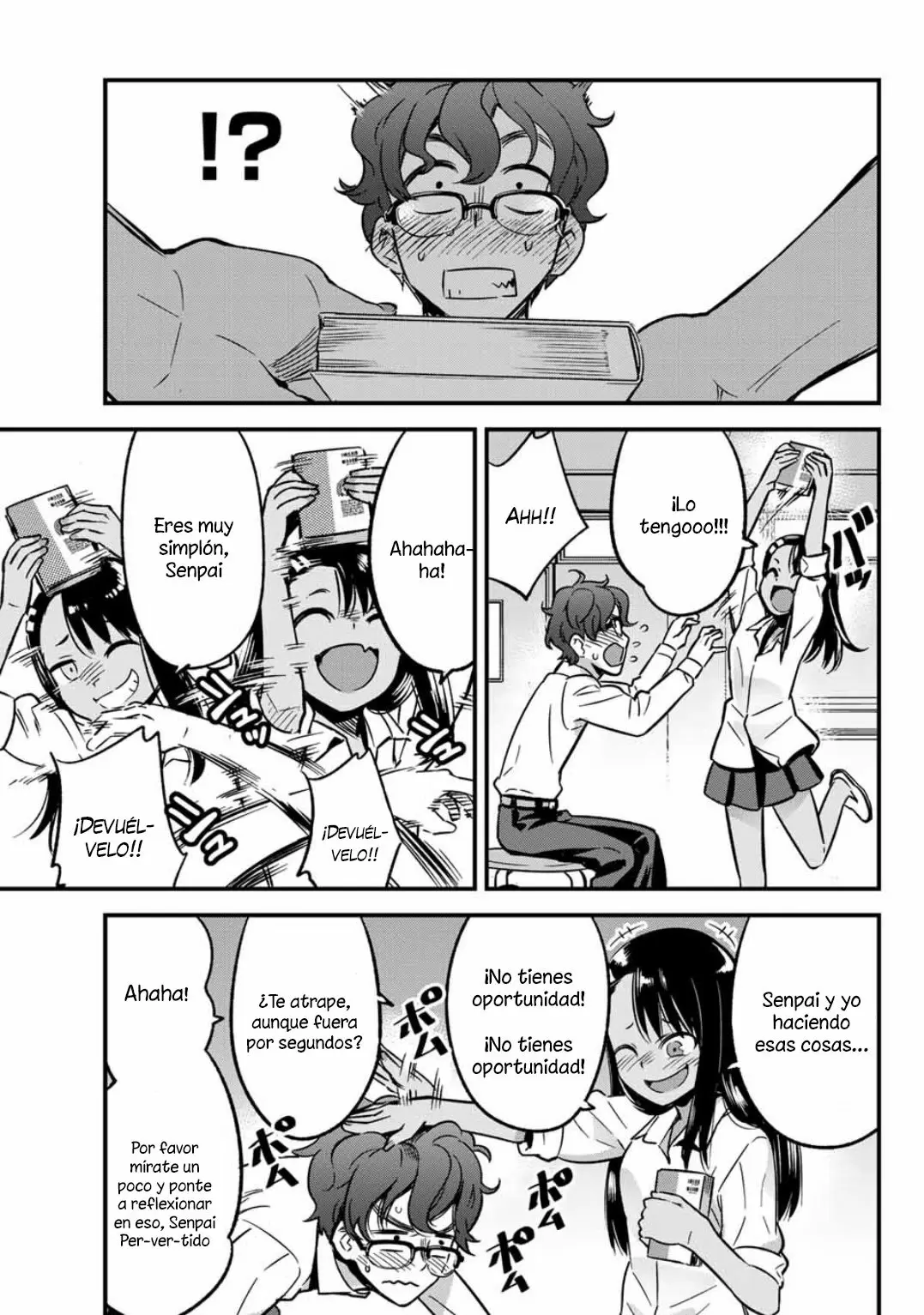 Please don't bully me, Nagatoro capítulo 4, página 6