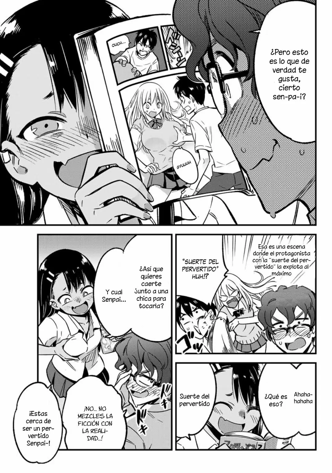 Please don't bully me, Nagatoro capítulo 4, página 8