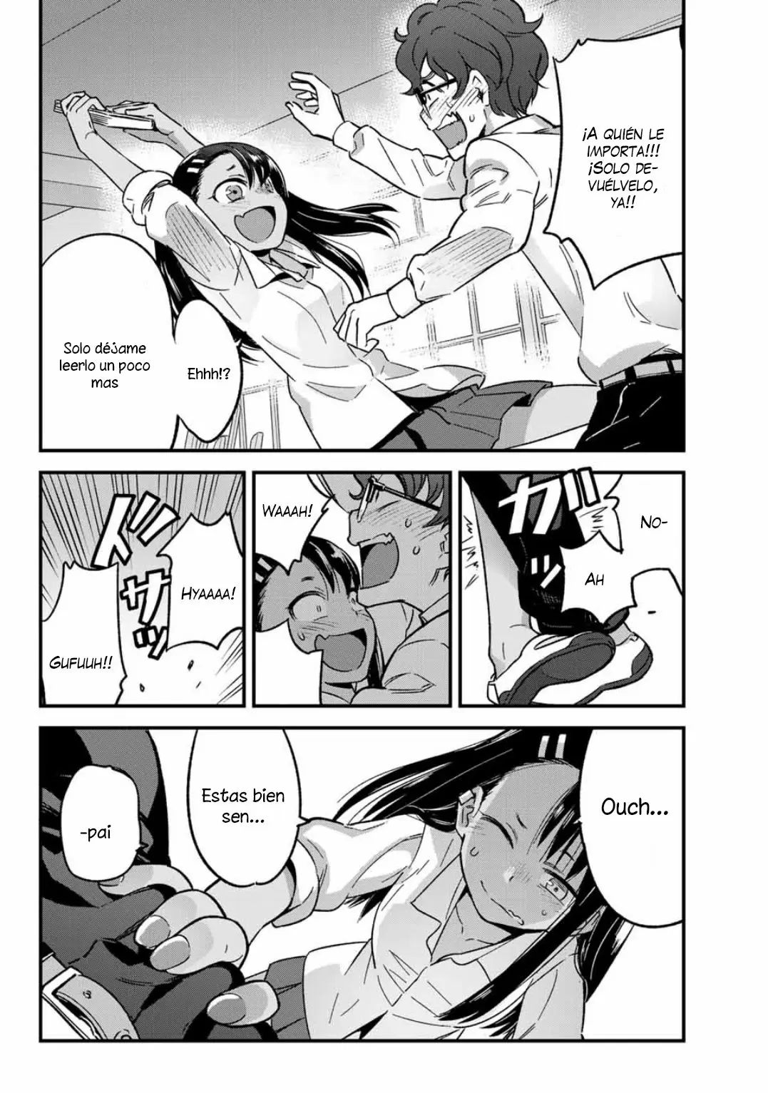 Please don't bully me, Nagatoro capítulo 4, página 9