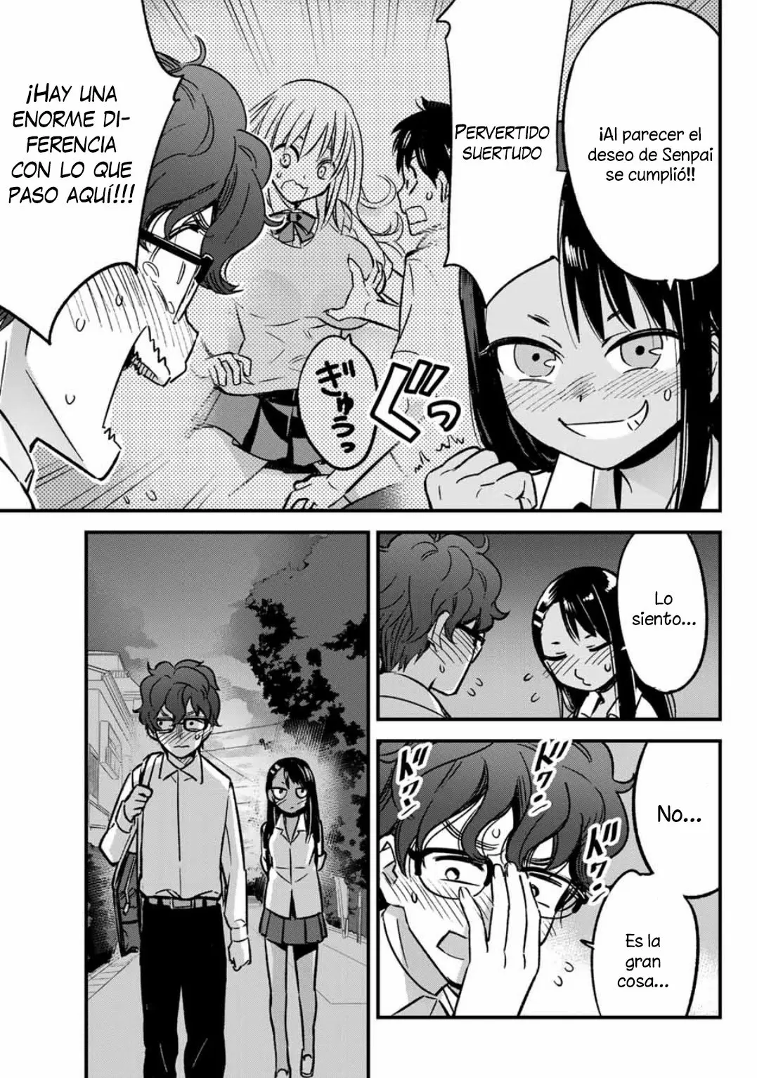 Please don't bully me, Nagatoro capítulo 4, página 12