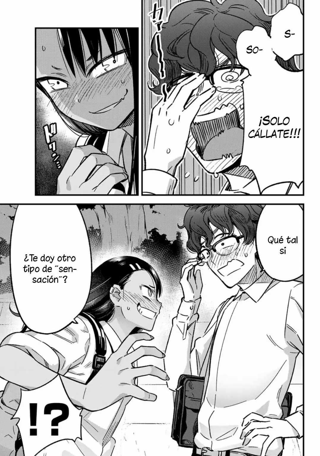 Please don't bully me, Nagatoro capítulo 4, página 14