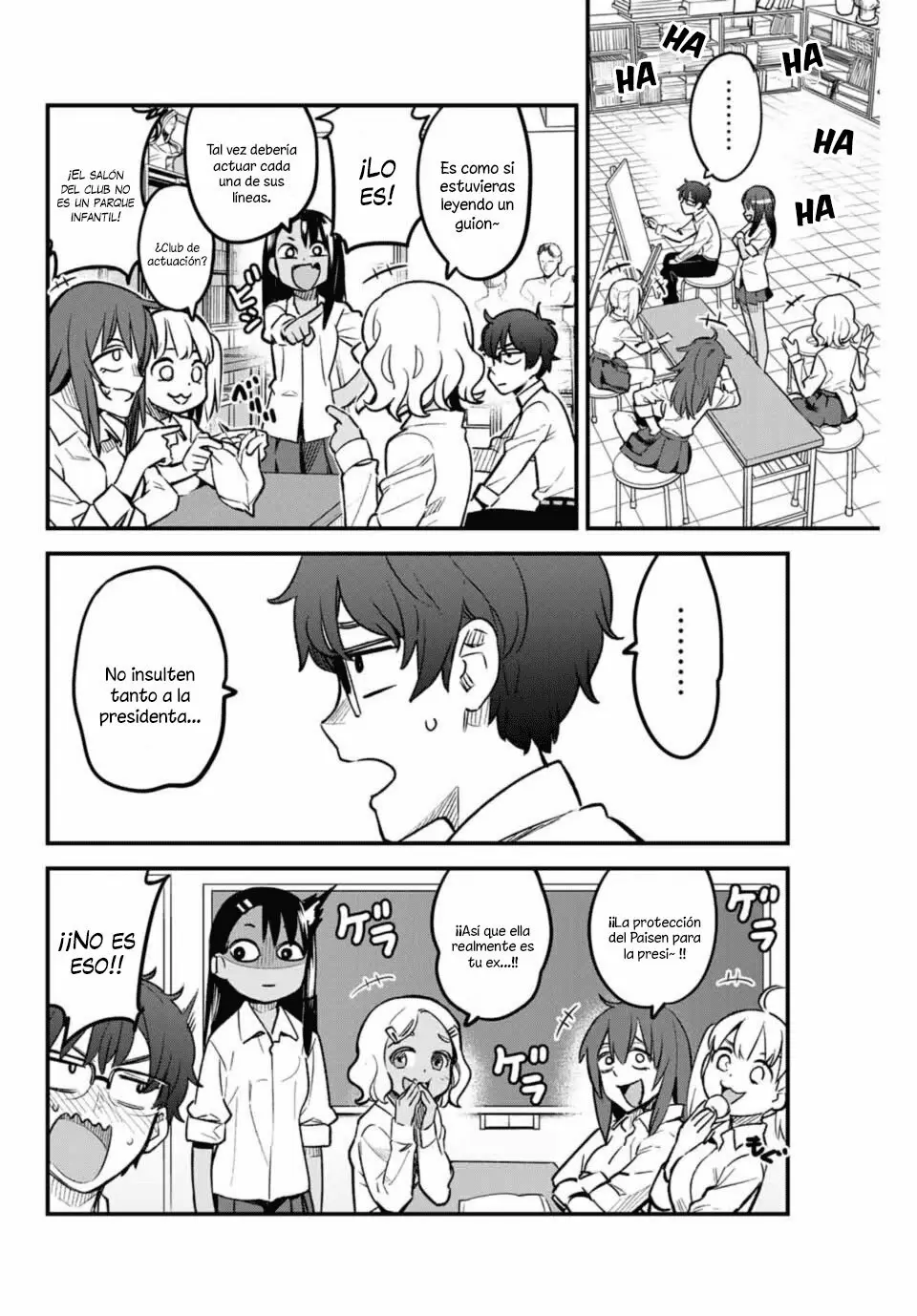 Please don't bully me, Nagatoro capítulo 40, página 5