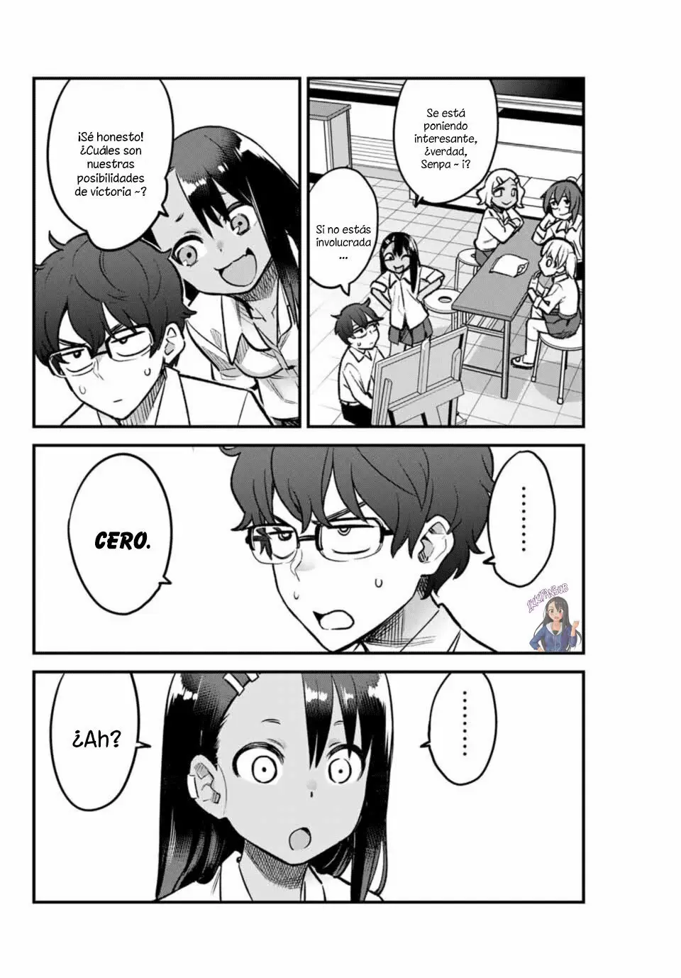 Please don't bully me, Nagatoro capítulo 40, página 7