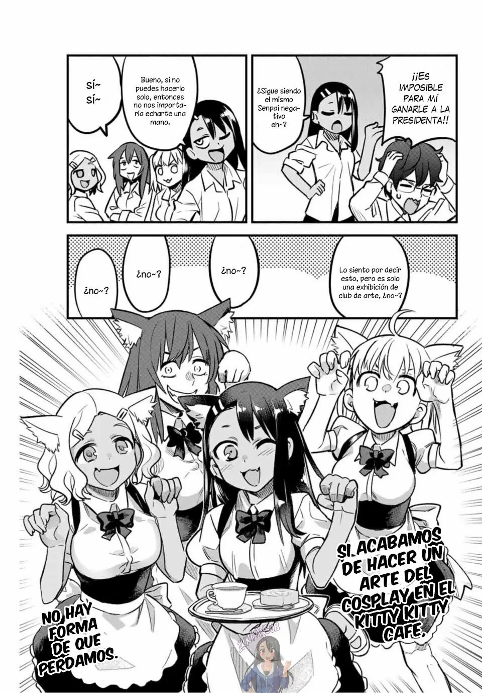 Please don't bully me, Nagatoro capítulo 40, página 8