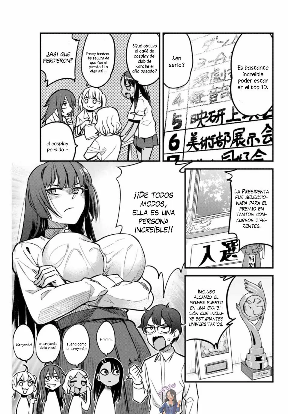 Please don't bully me, Nagatoro capítulo 40, página 10