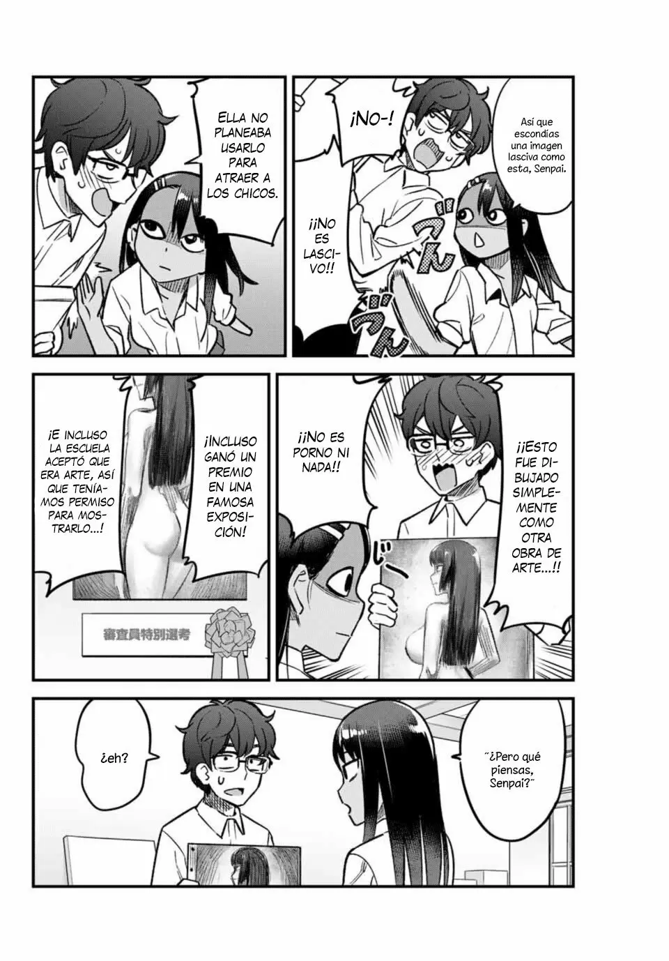 Please don't bully me, Nagatoro capítulo 40, página 15