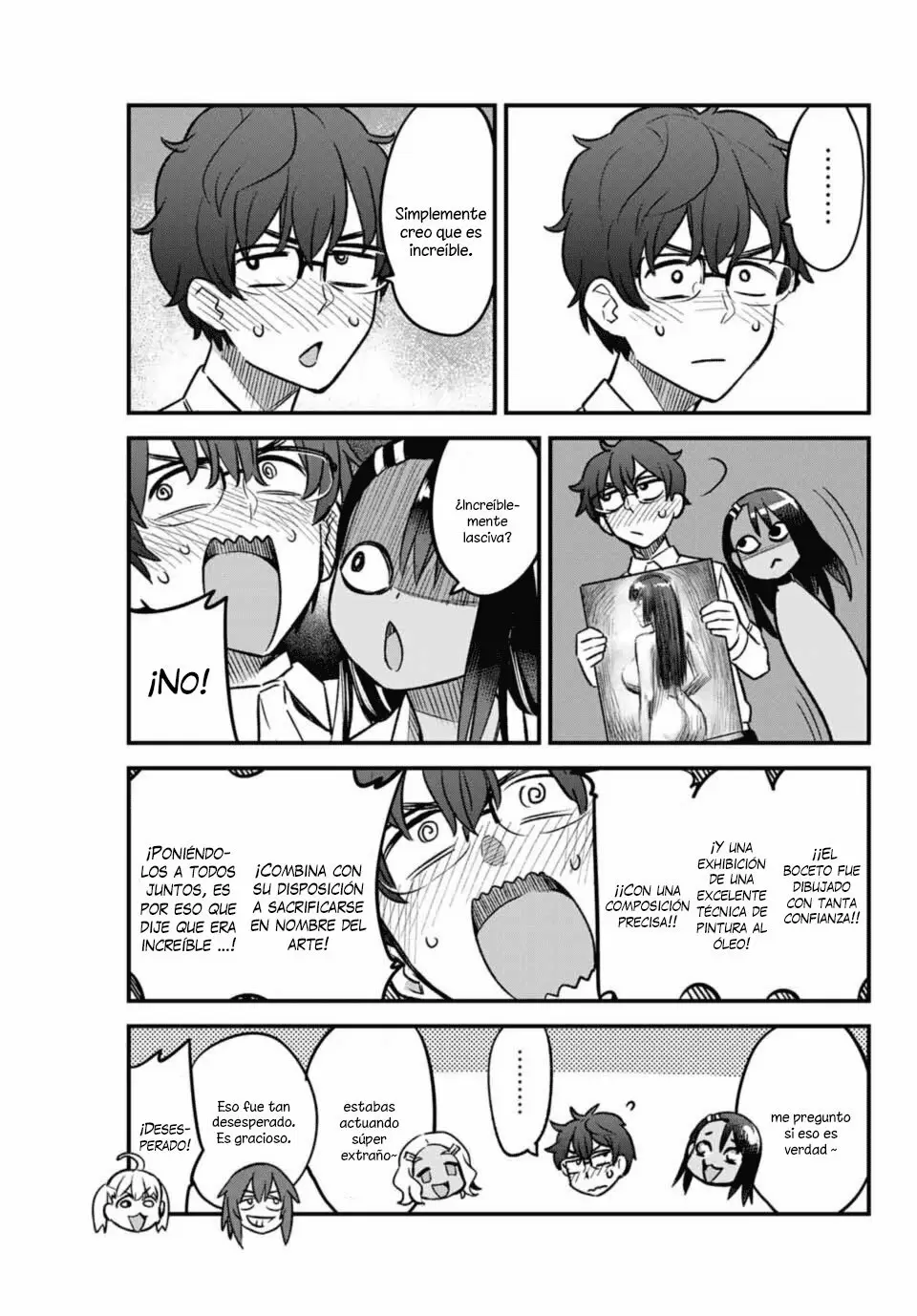 Please don't bully me, Nagatoro capítulo 40, página 16