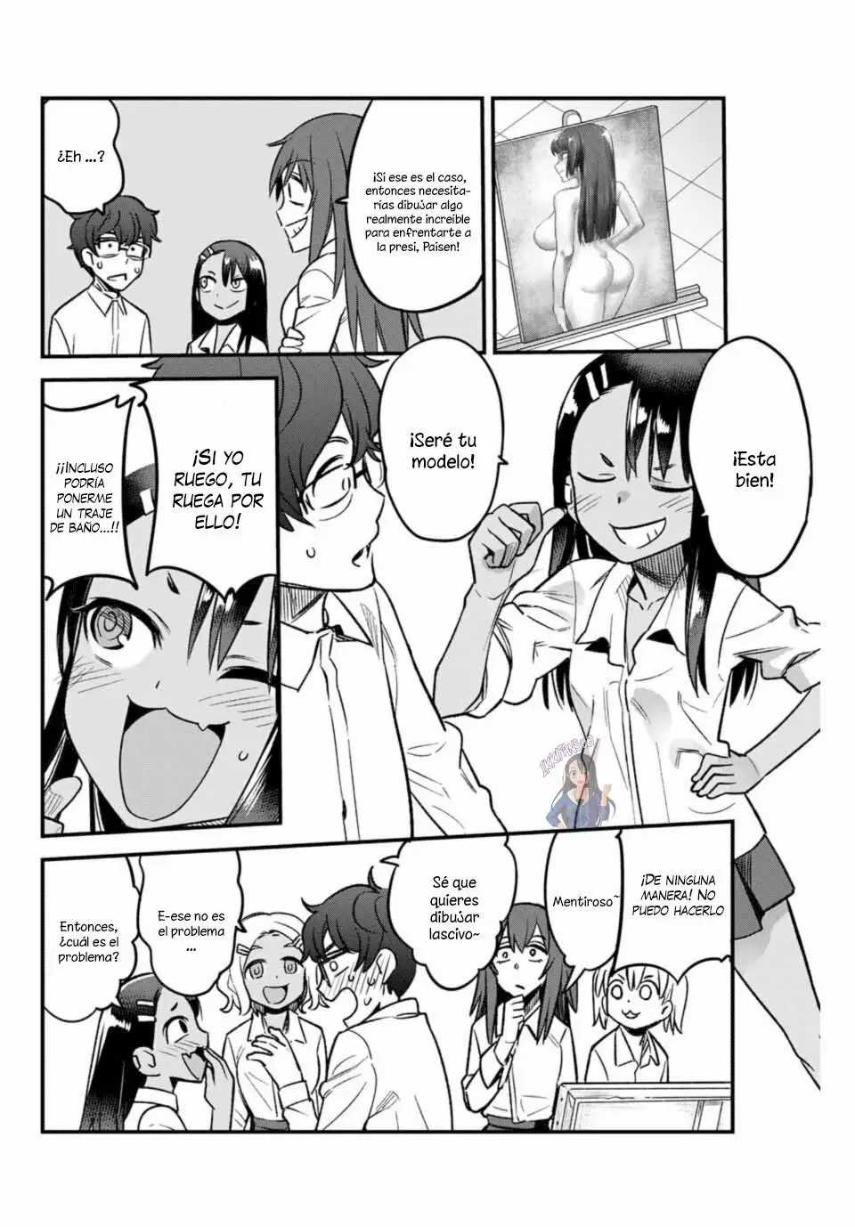 Please don't bully me, Nagatoro capítulo 40, página 17