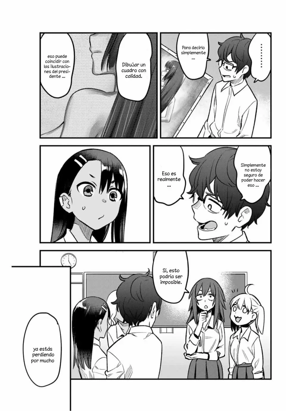 Please don't bully me, Nagatoro capítulo 40, página 18