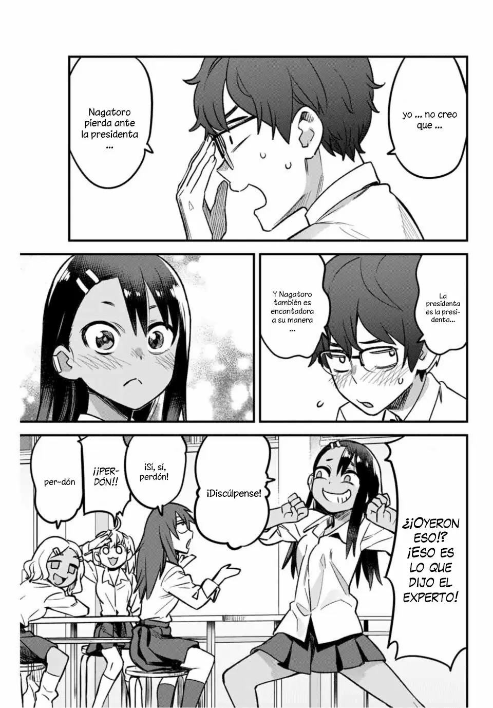Please don't bully me, Nagatoro capítulo 41, página 6
