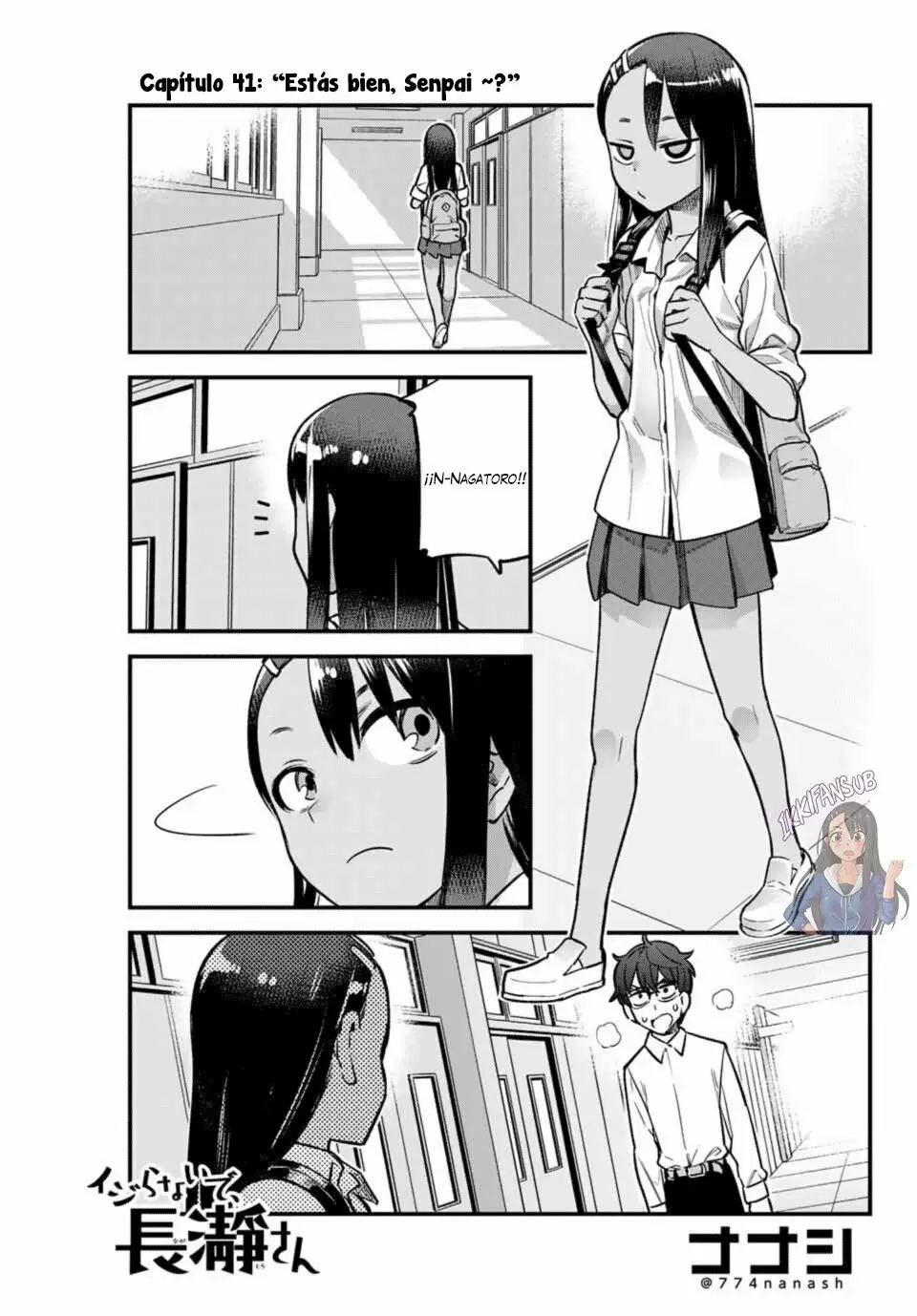 Please don't bully me, Nagatoro capítulo 42, página 4