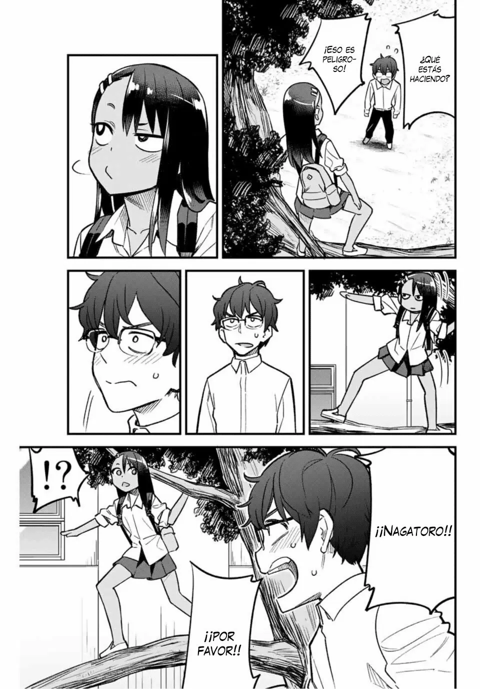 Please don't bully me, Nagatoro capítulo 42, página 14