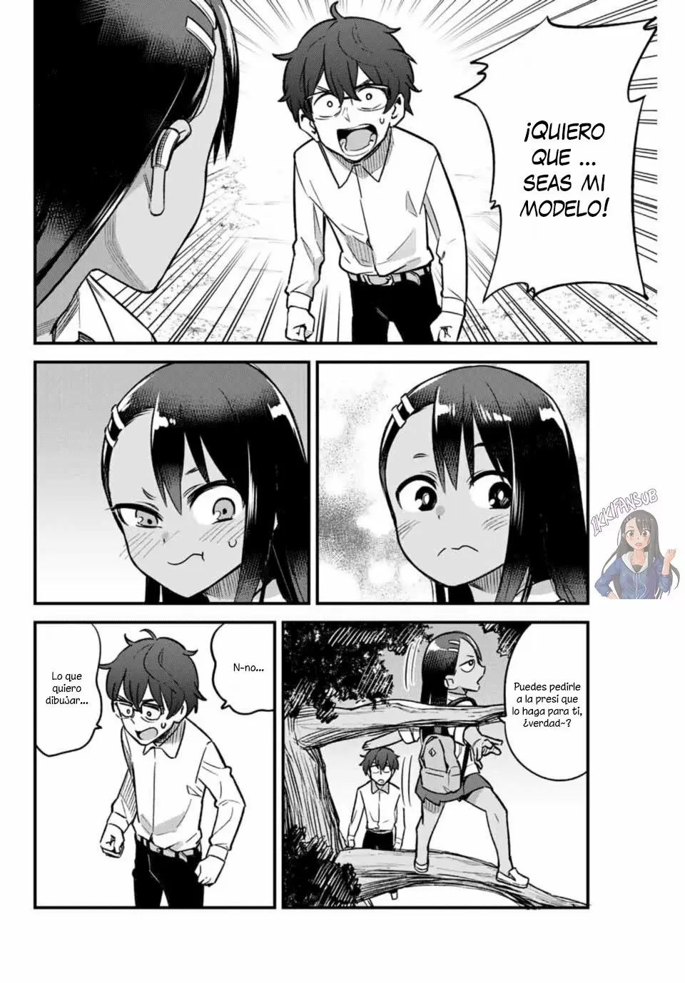 Please don't bully me, Nagatoro capítulo 42, página 15