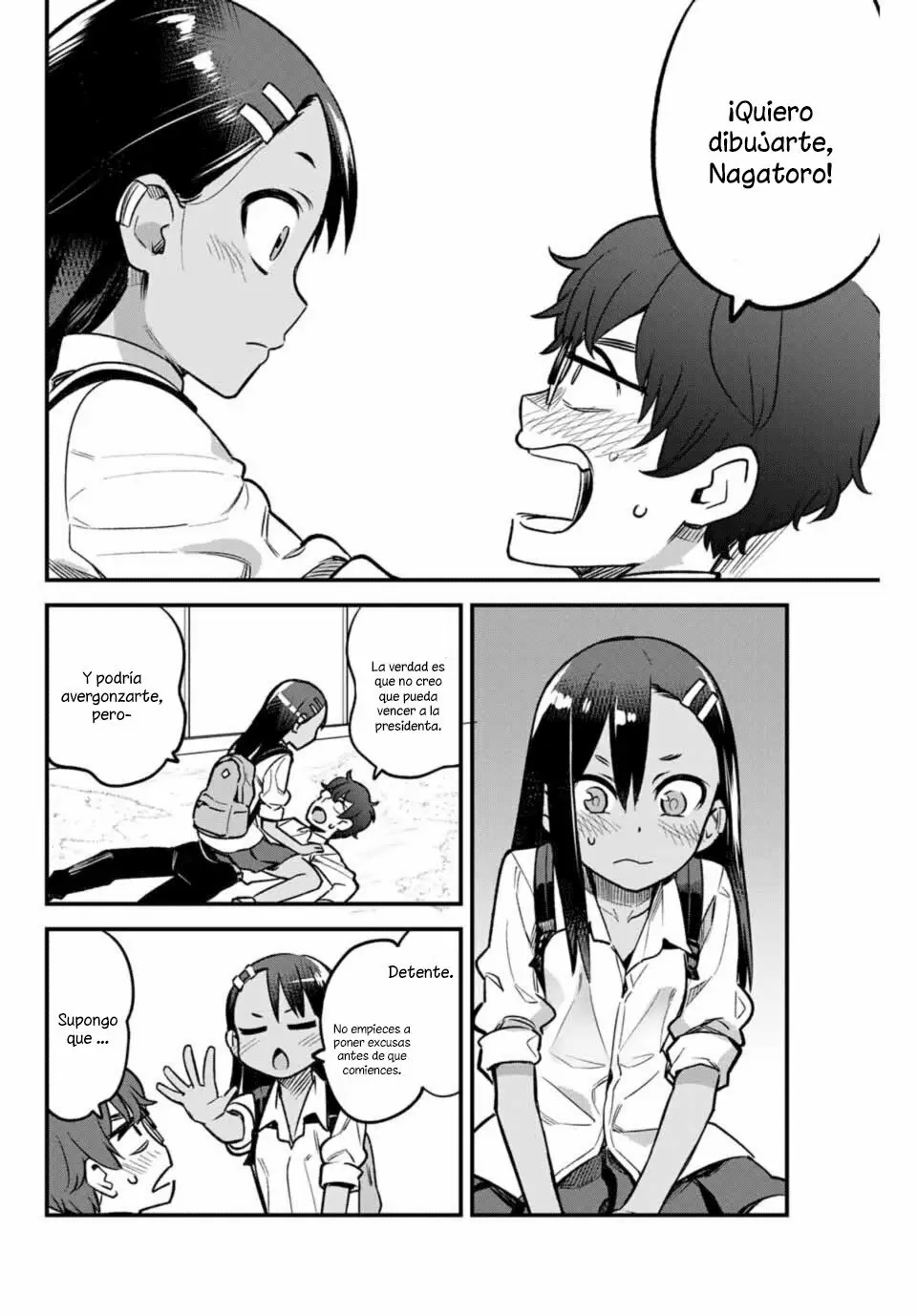Please don't bully me, Nagatoro capítulo 42, página 19