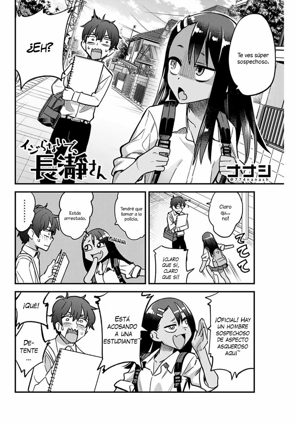 Please don't bully me, Nagatoro capítulo 43, página 5