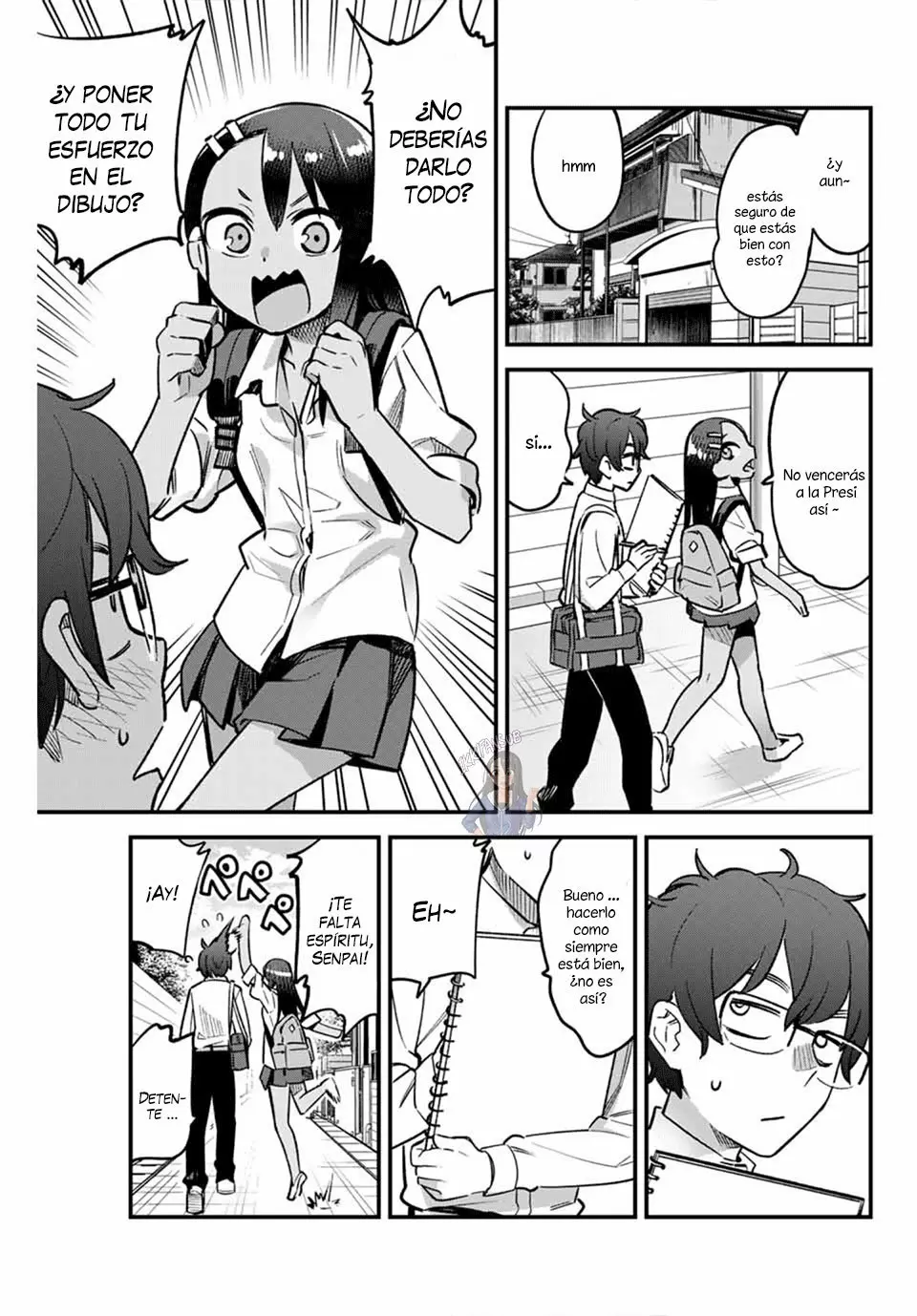 Please don't bully me, Nagatoro capítulo 43, página 6