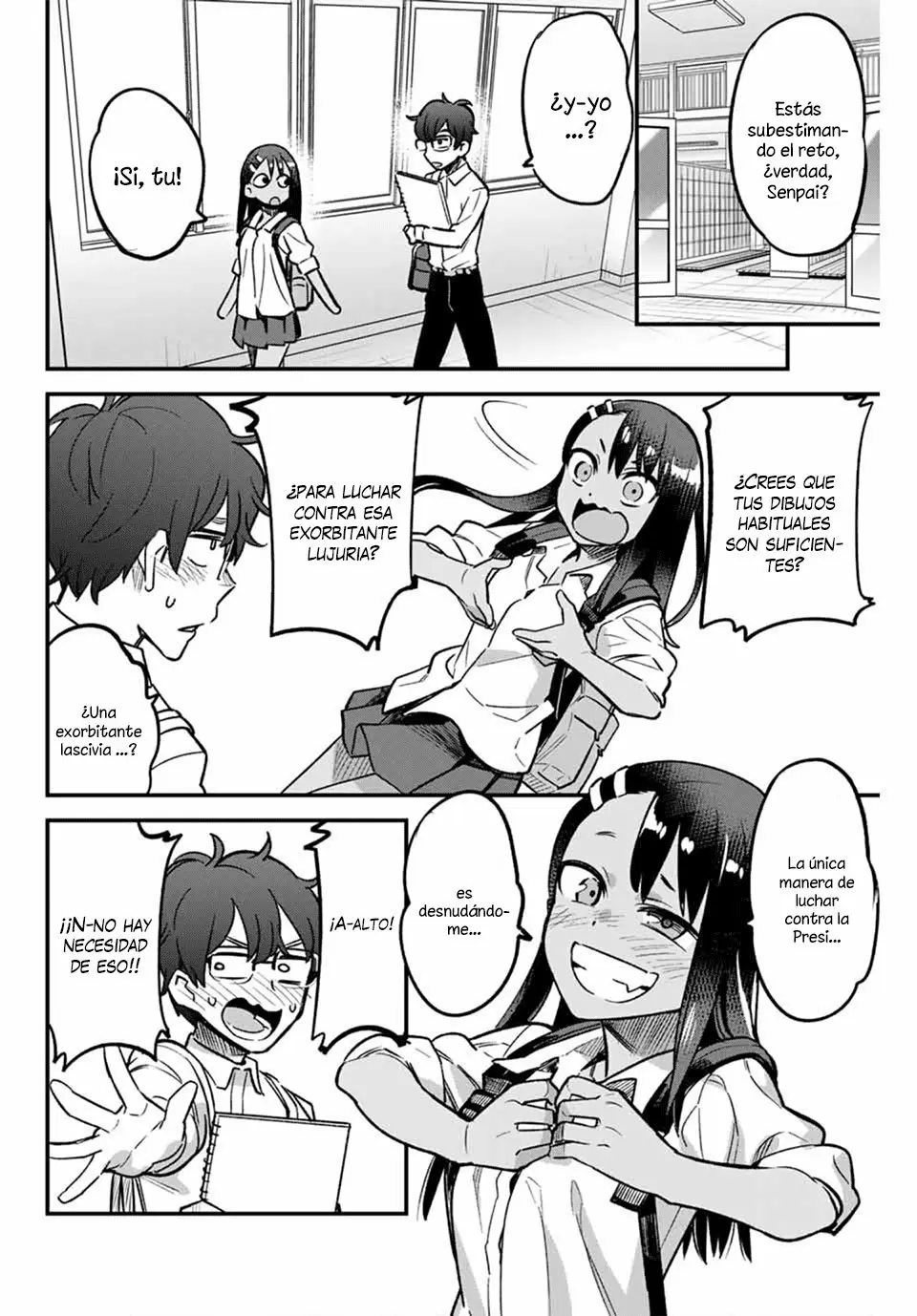 Please don't bully me, Nagatoro capítulo 43, página 7