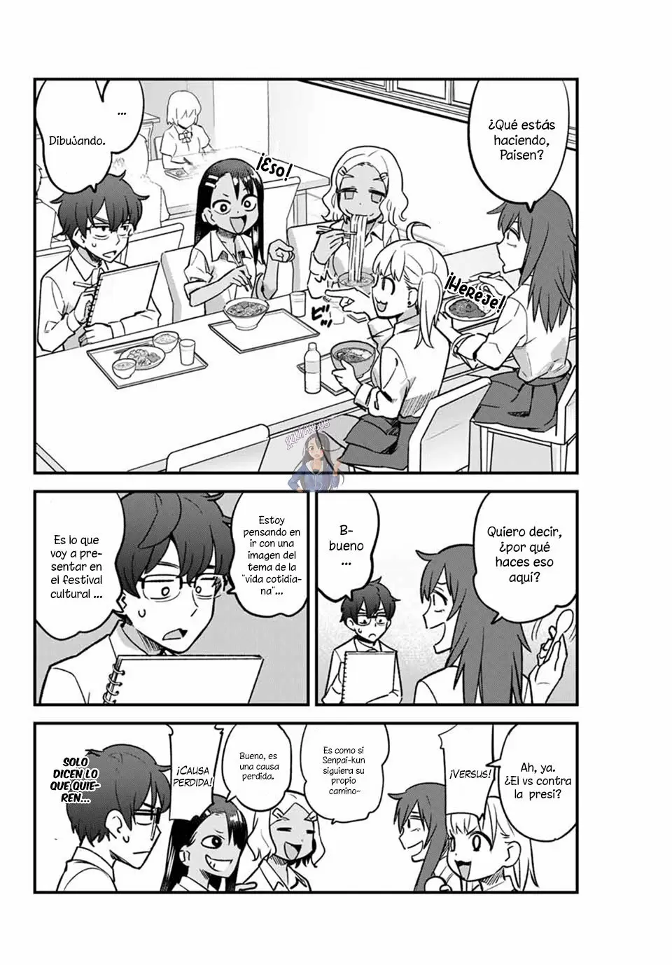 Please don't bully me, Nagatoro capítulo 43, página 9