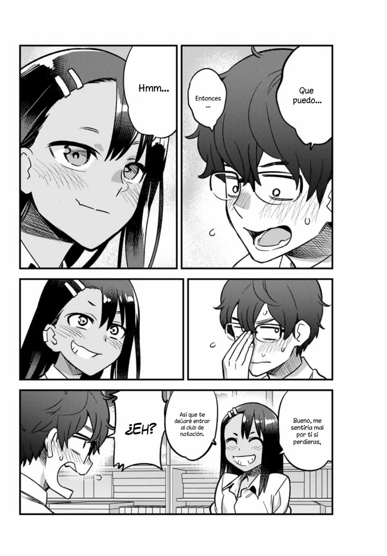 Please don't bully me, Nagatoro capítulo 43, página 15