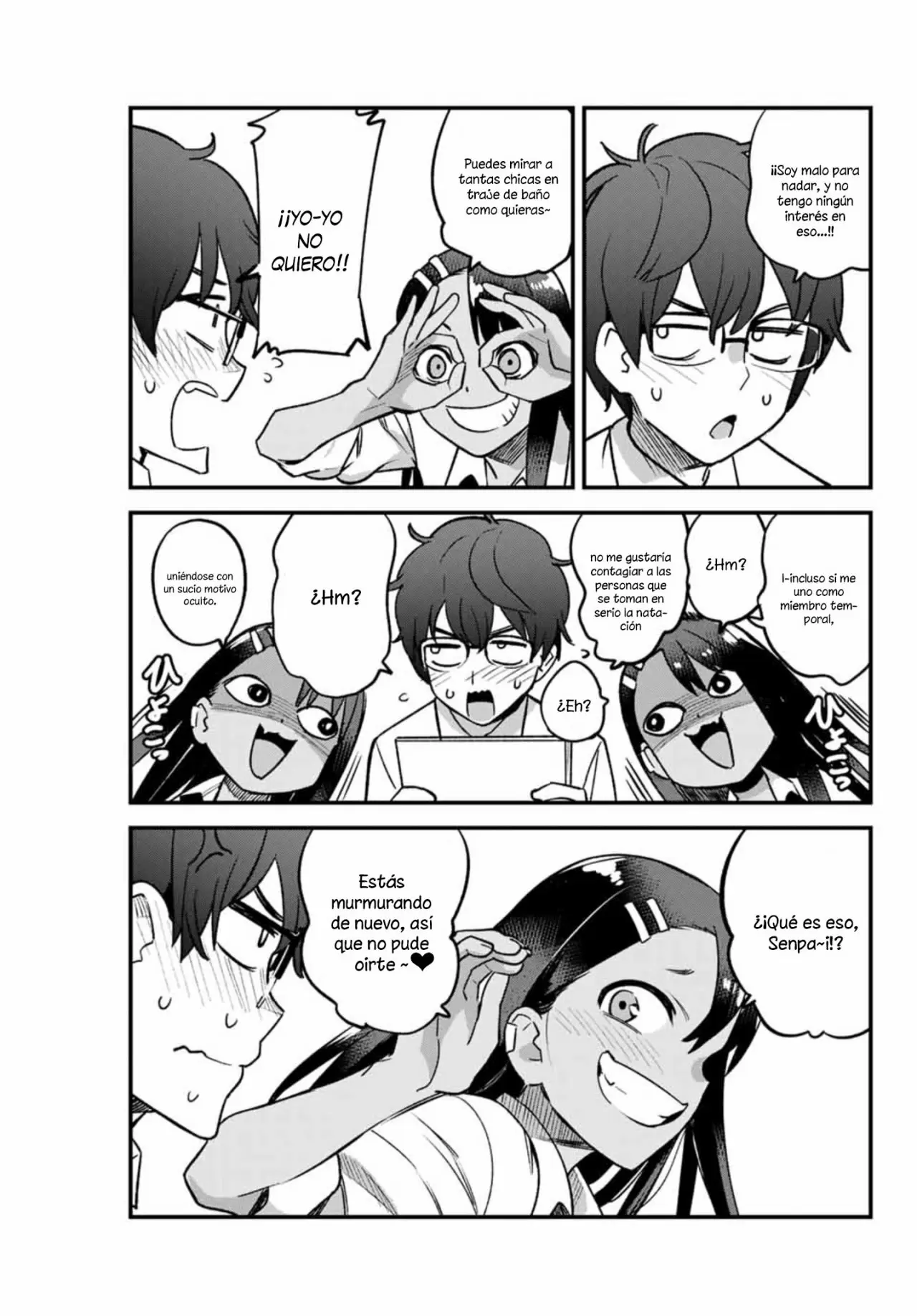 Please don't bully me, Nagatoro capítulo 43, página 16