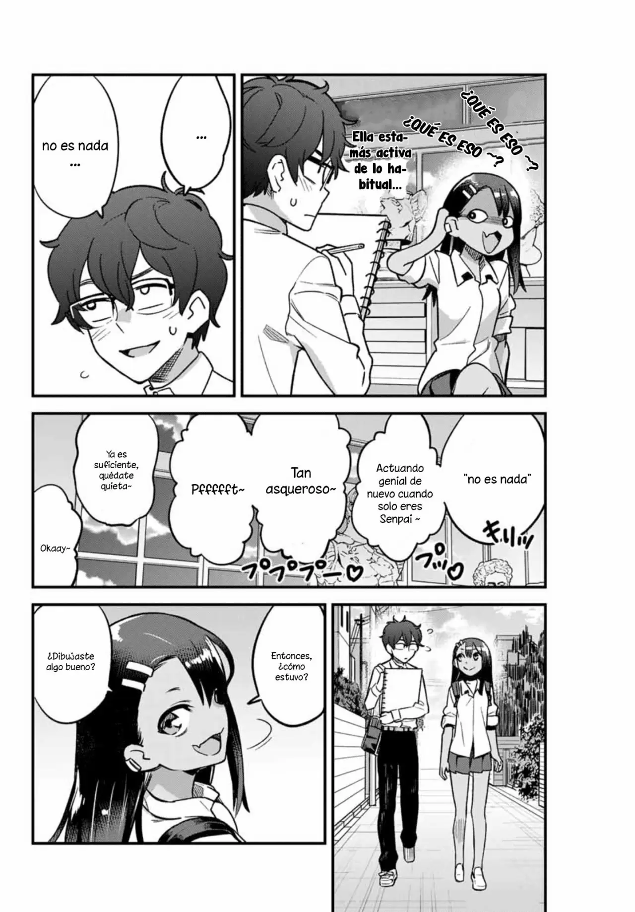 Please don't bully me, Nagatoro capítulo 43, página 17