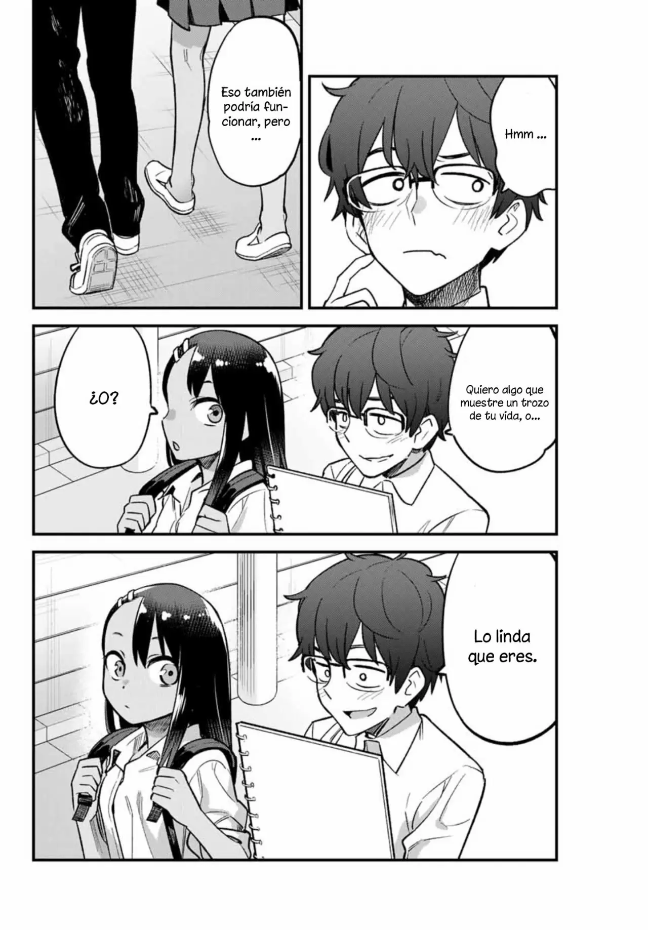 Please don't bully me, Nagatoro capítulo 43, página 19