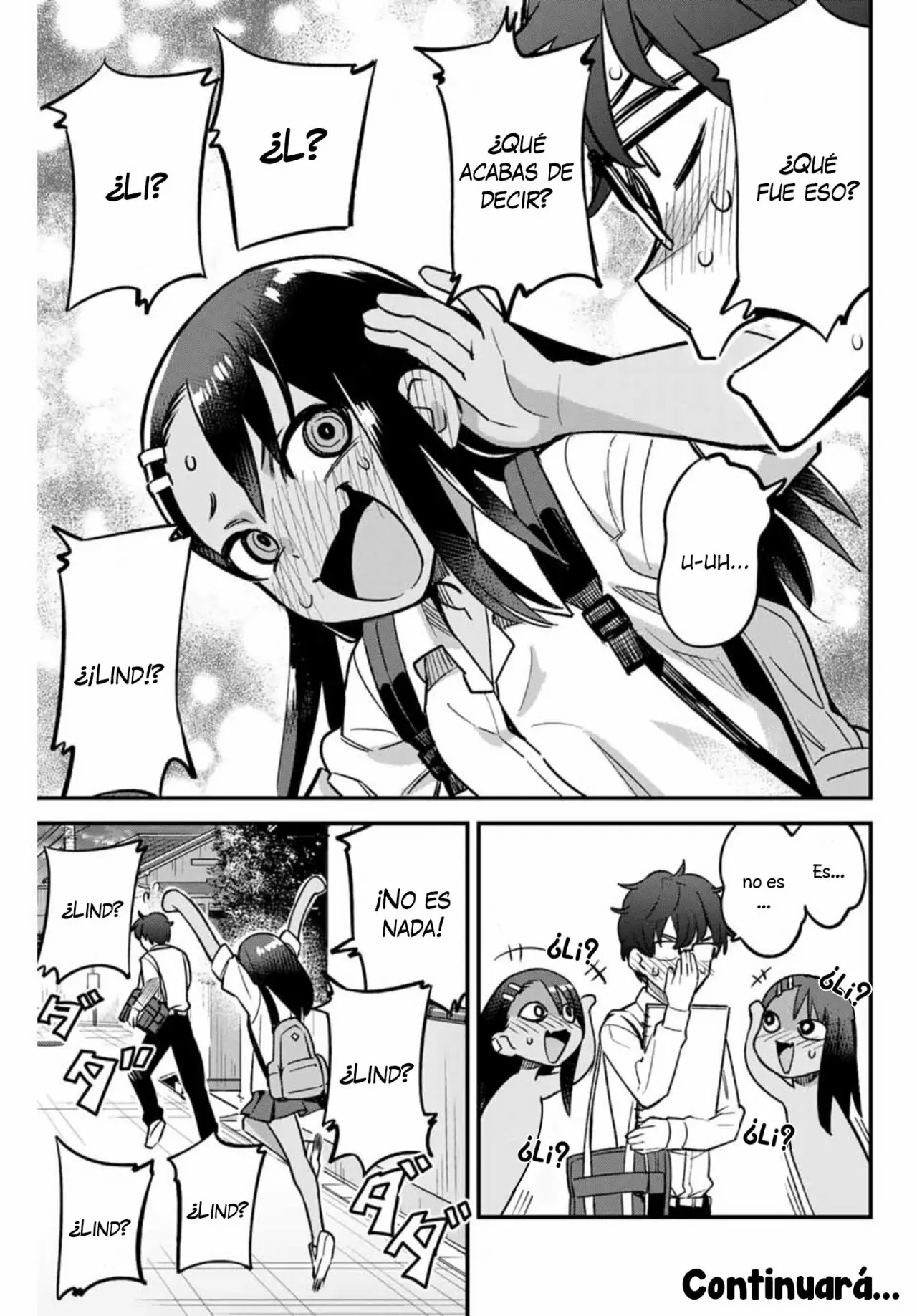 Please don't bully me, Nagatoro capítulo 43, página 22