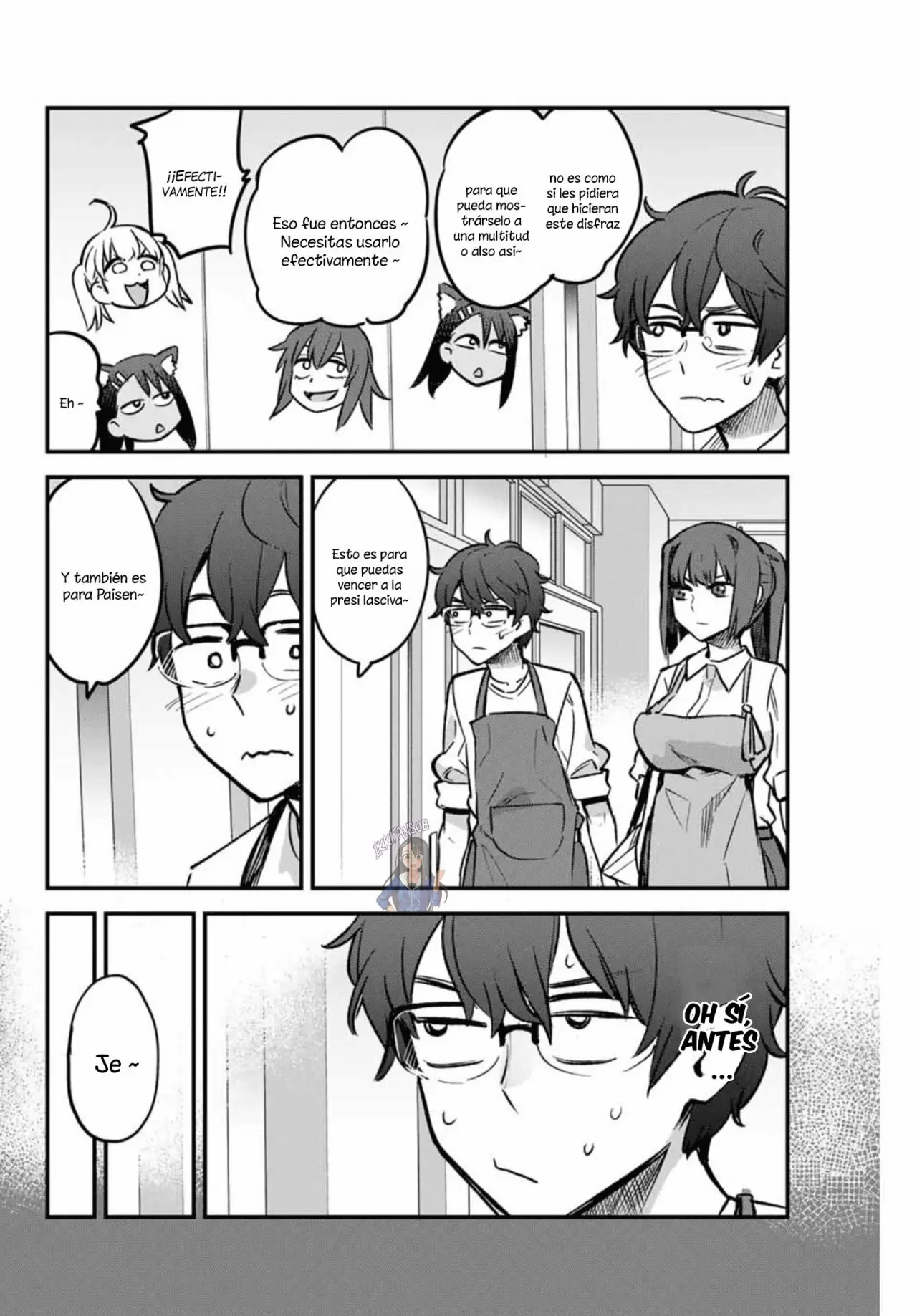 Please don't bully me, Nagatoro capítulo 44, página 7