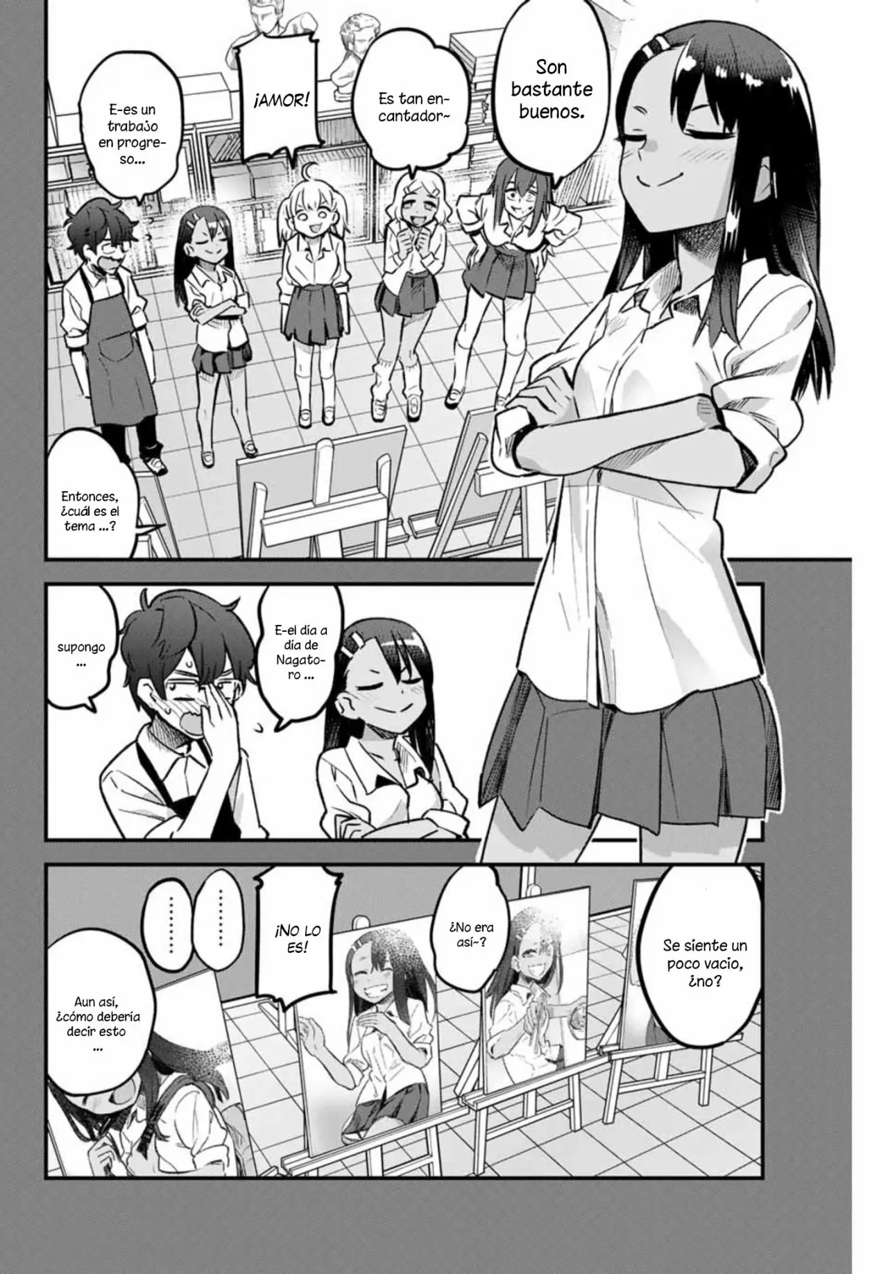 Please don't bully me, Nagatoro capítulo 44, página 9
