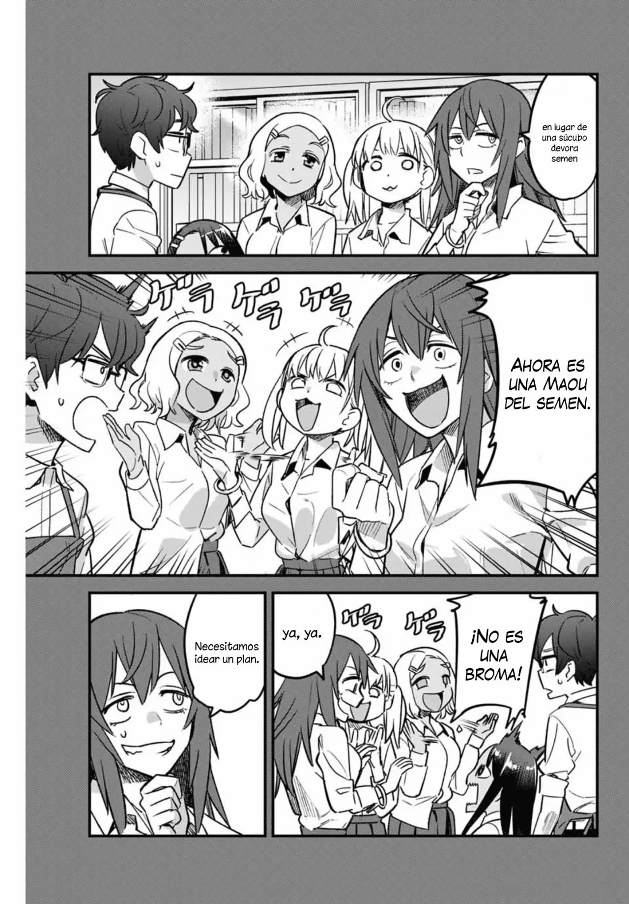 Please don't bully me, Nagatoro capítulo 44, página 14